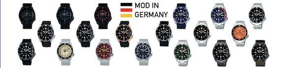 MiG Seiko Range of OEM watches that are very good for customizing